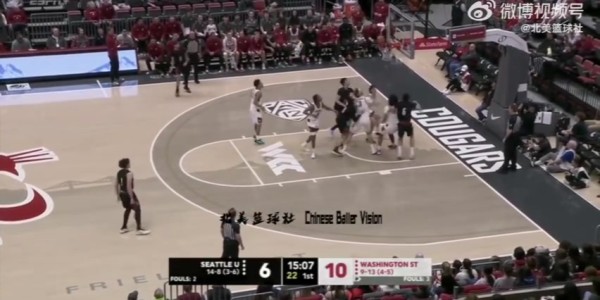 凤凰体育-隔人双手暴扣！NCAA常规赛-淡厚然替补出场14分钟 得到9分3板